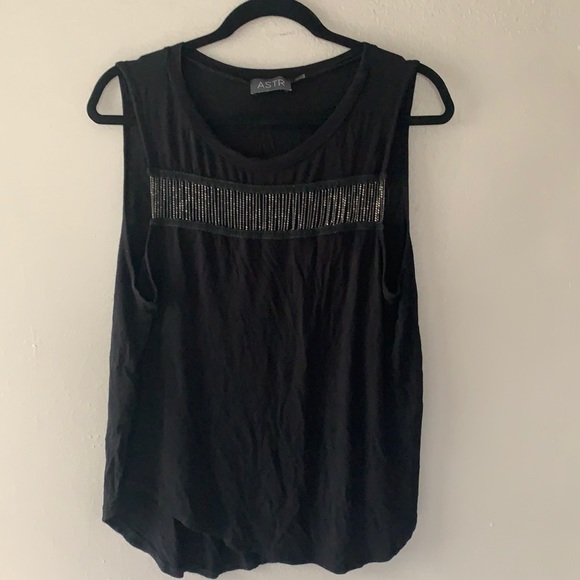 Donating soon! ASTR chain panel tank top - Picture 1 of 4